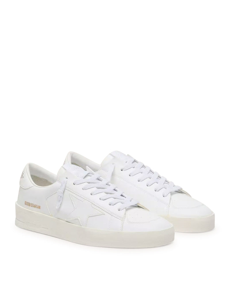 Golden Goose Deluxe Brand Golden Goose Deluxe Brand Men Stardan Sneakers In White Leather