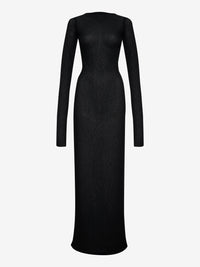Rhude Rhude Women's Sheer Knit Jersey Dress Black