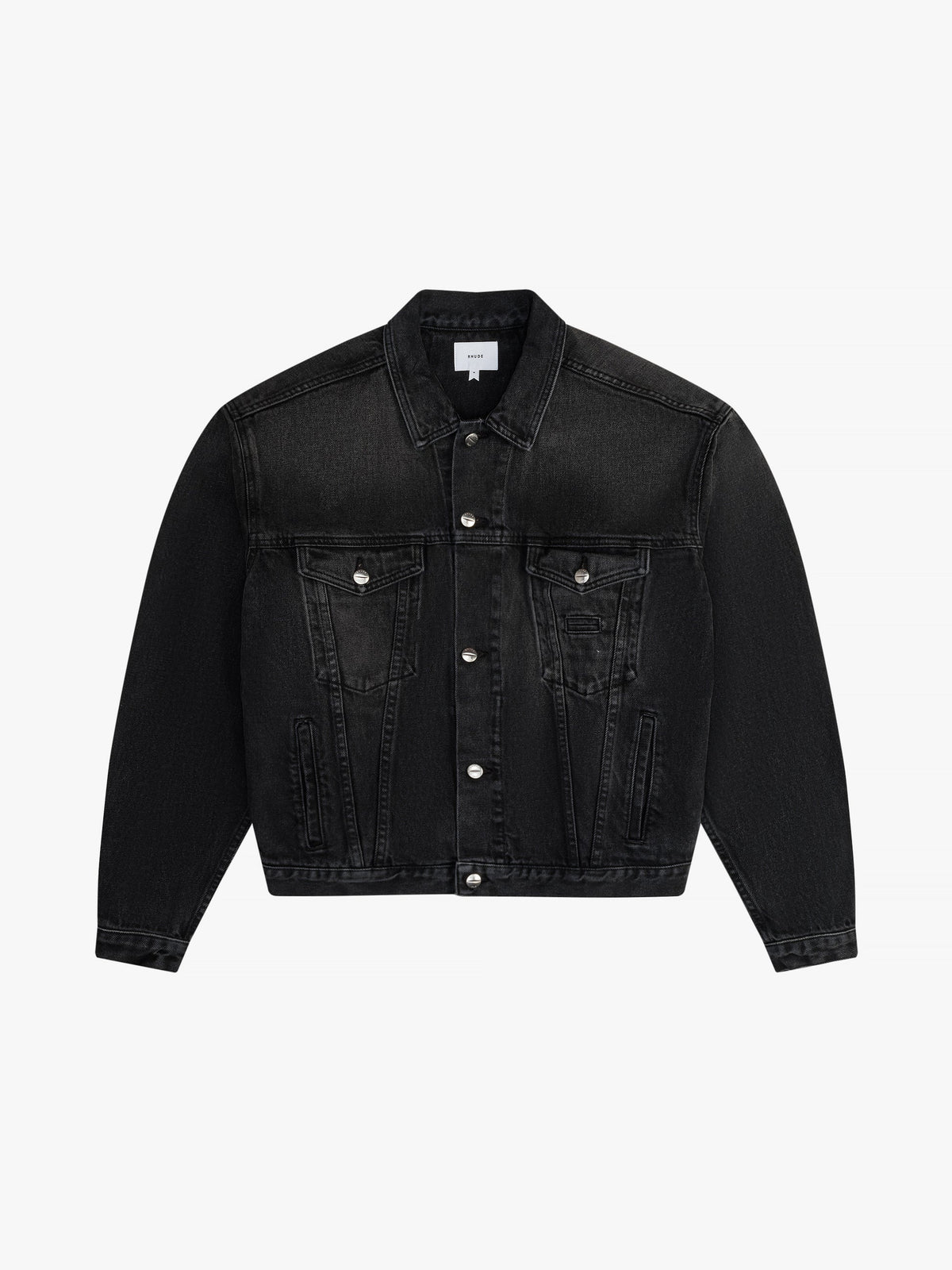 Rhude Rhude Women's Oversized Denim Trucker J Black