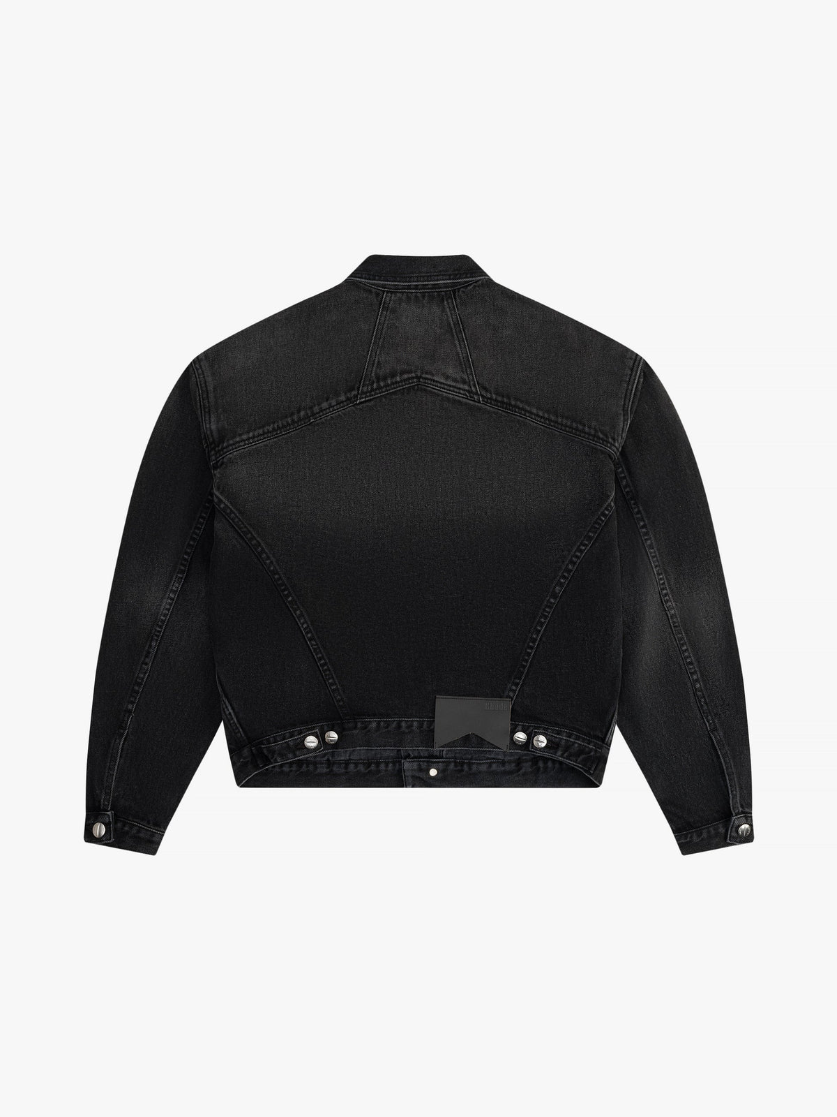 Rhude Rhude Women's Oversized Denim Trucker J Black