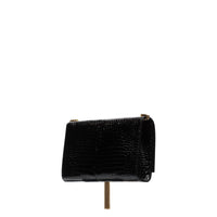 SAINT LAURENT Saint Laurent Kate Medium Tassel Crocodile Embossed Leather Bag Women