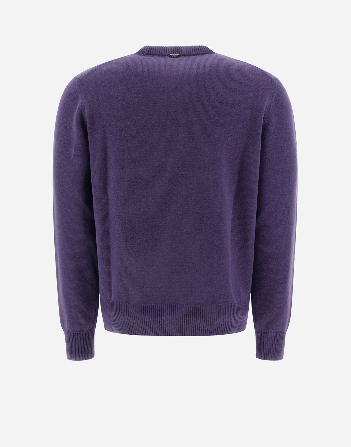 Herno Men's Star Logo Knit Purple Mg000110U-70164-4745