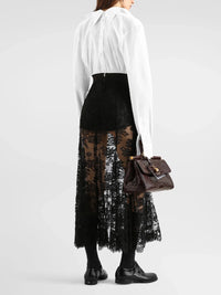 Dolce & Gabbana Women Chantilly Lace Skirt