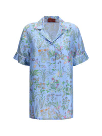 GUCCI Gucci Women Printed Silk Twill Shirt