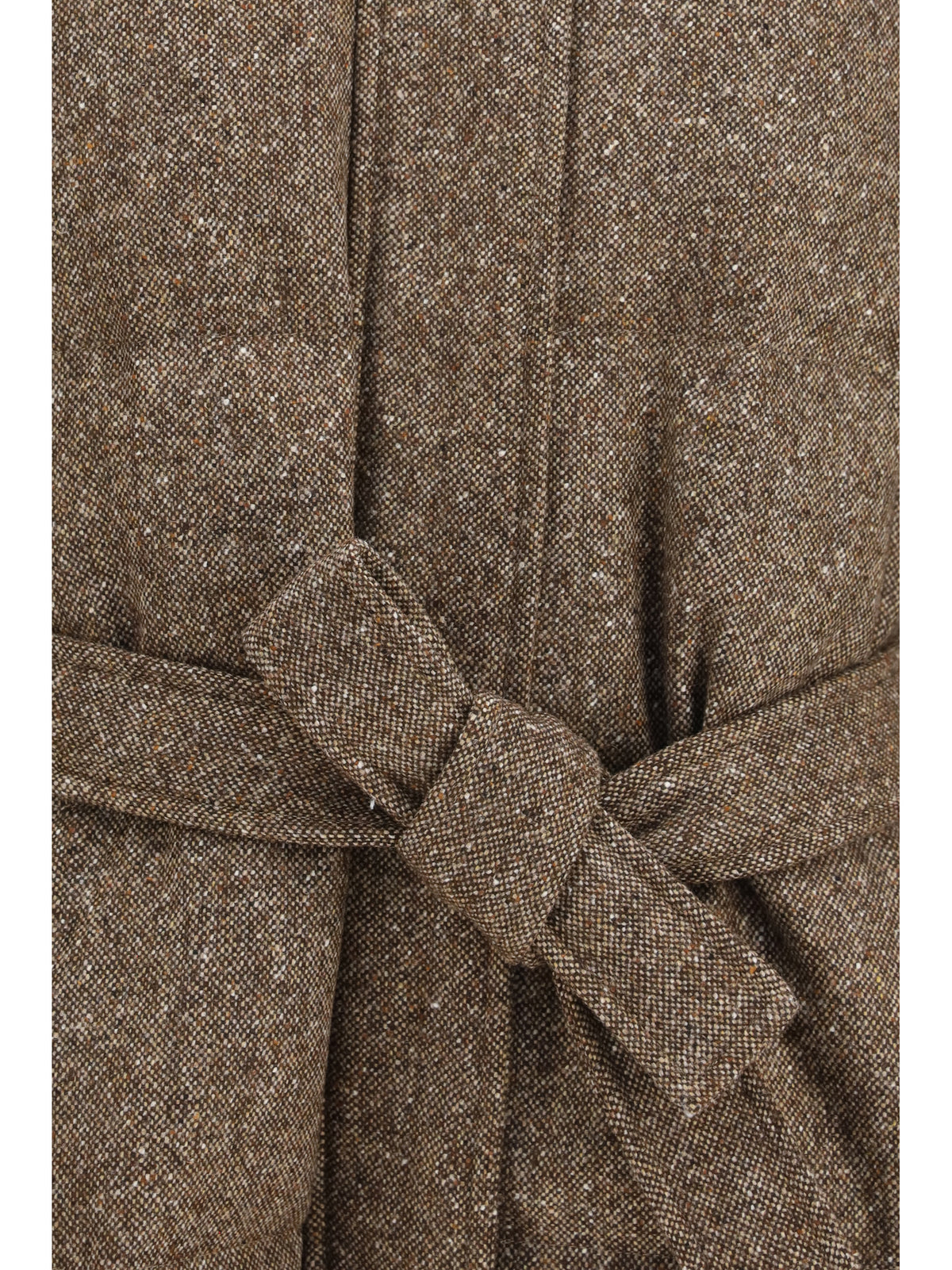 Brunello Cucinelli Women Long Padded Coat With Belt
