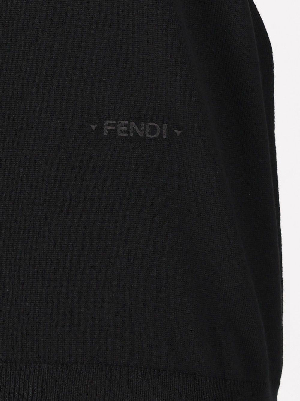 Fendi Men Merino Wool Sweater