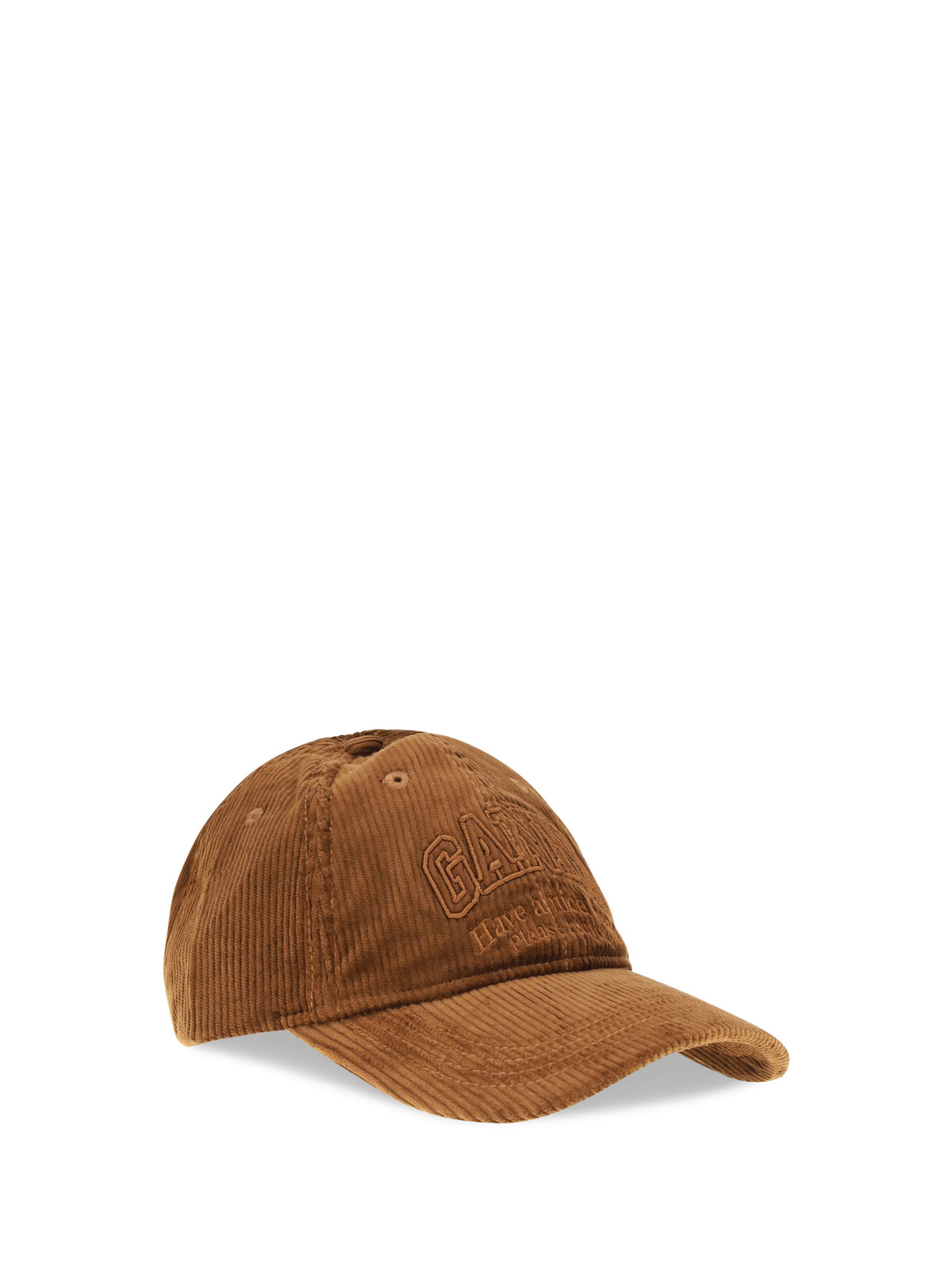 Ganni Women Corduroy Cap
