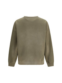 Golden Goose Men Journey Unisex Crew Neck In Garment-Dyed Cotton Fleece