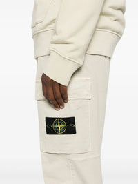 Stone Island Men Cargo Pants In Organic Cotton