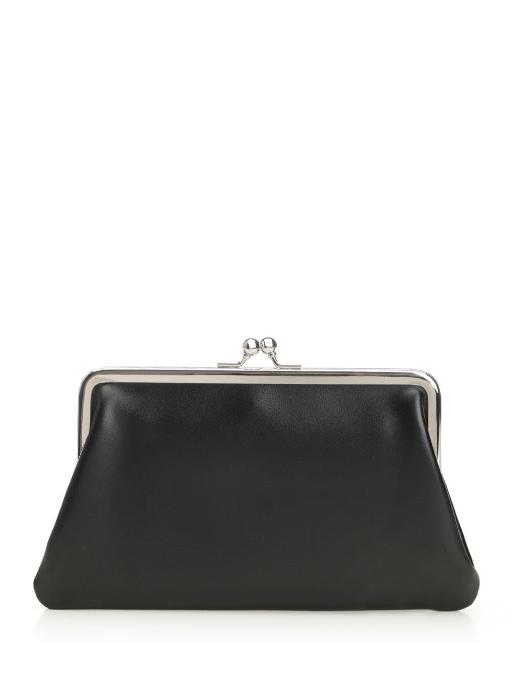 Comme Des Garcons Wallet Comme Des Garcons Wallet Women 'Kiss Clasp' Leather Coin Purse