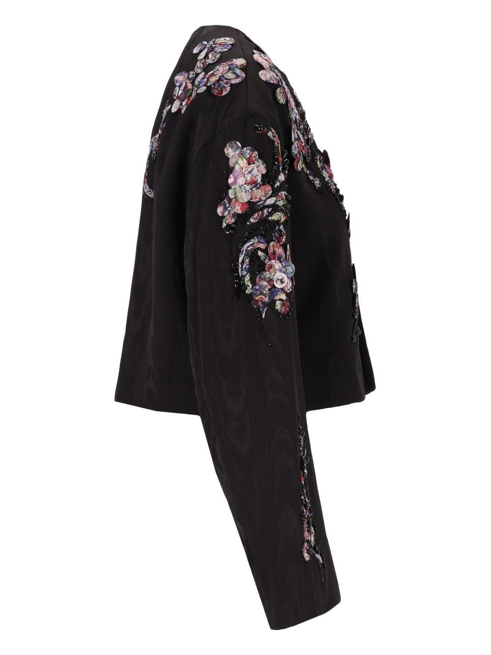 Dries Van Noten Women Vonda Short Jacket With Embroidery