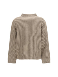 BRUNELLO CUCINELLI Brunello Cucinelli Women Cashmere And Wool Turtleneck Sweater