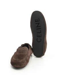 Celine Celine Men Adam Suede Moccasin