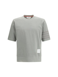 THOM BROWNE Thom Browne Men 4-Bar Cotton Jersey T-Shirt