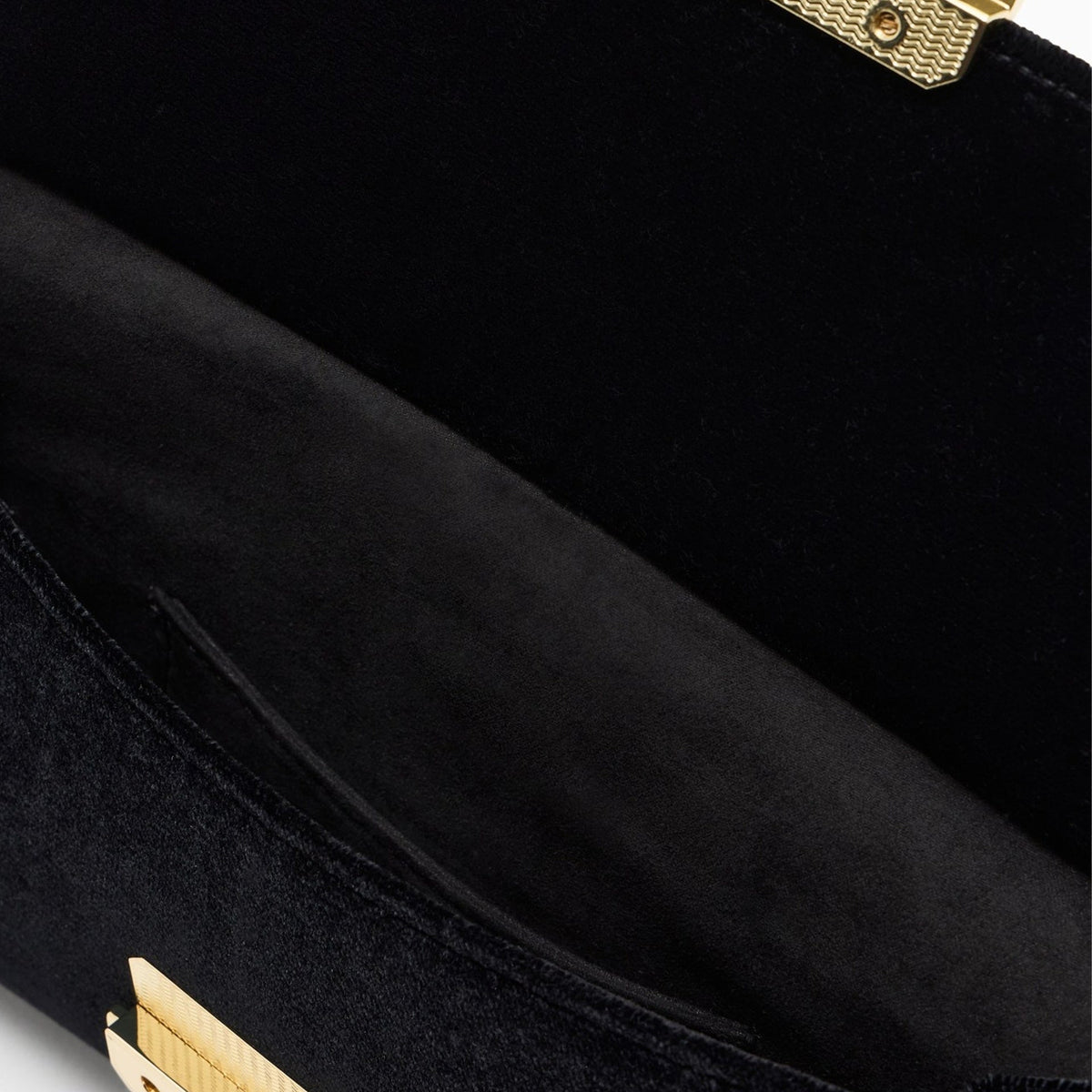 Emporio Armani Velvet Clutch Bag Women