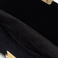 Emporio Armani Velvet Clutch Bag Women
