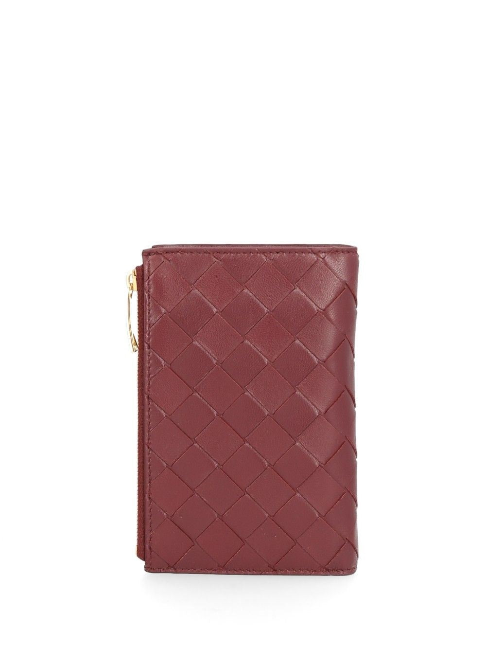 Bottega Veneta Women Medium Bi-Fold Braided Wallet