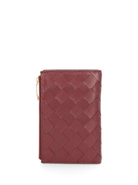 Bottega Veneta Women Medium Bi-Fold Braided Wallet