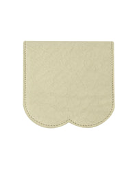 Burberry Scalloped Edge Leather Card Holder Women Beige Other ONE SIZE Beige