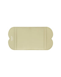 Burberry Scalloped Edge Leather Card Holder Women Beige Other