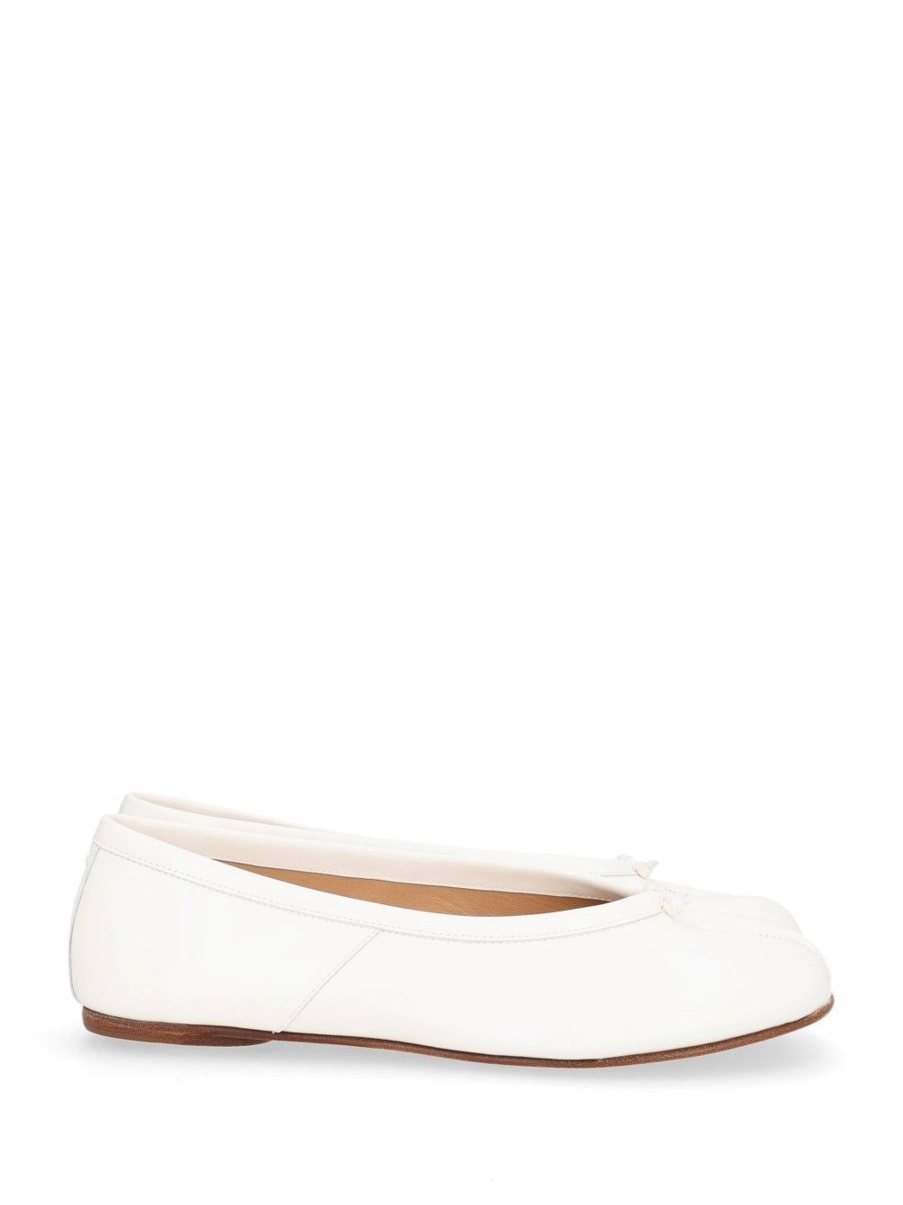 Maison Margiela Women Leather "Tabi" Ballet Flats