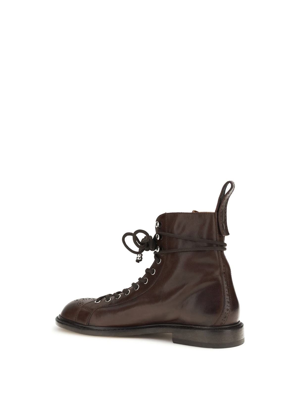 VERSACE Versace Men Billy Leather Ankle Boots