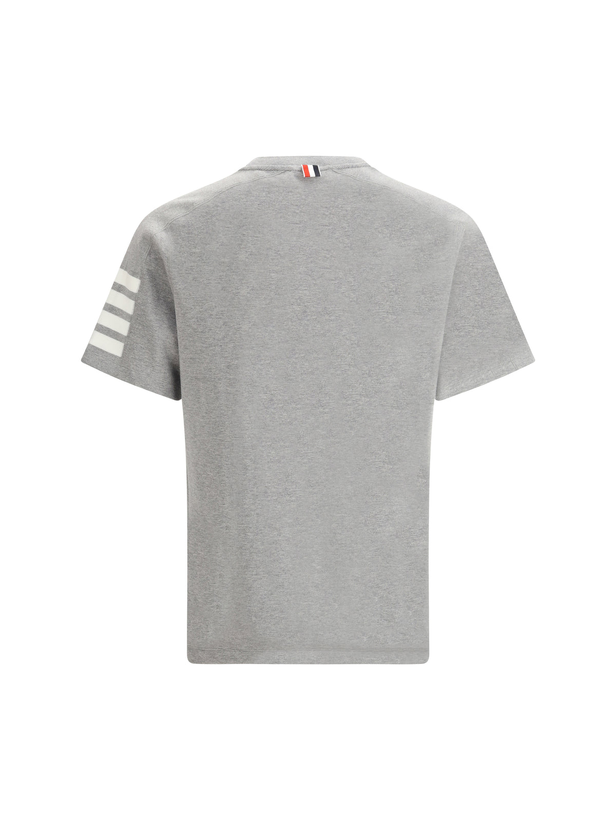 Thom Browne Men T-Shirt With Horizontal Bands