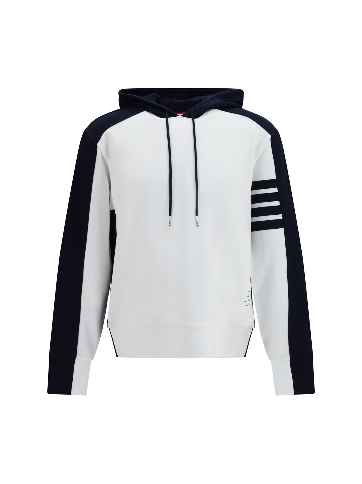 Thom Browne Men Loopback Colorblock Hooded Sweatshirt