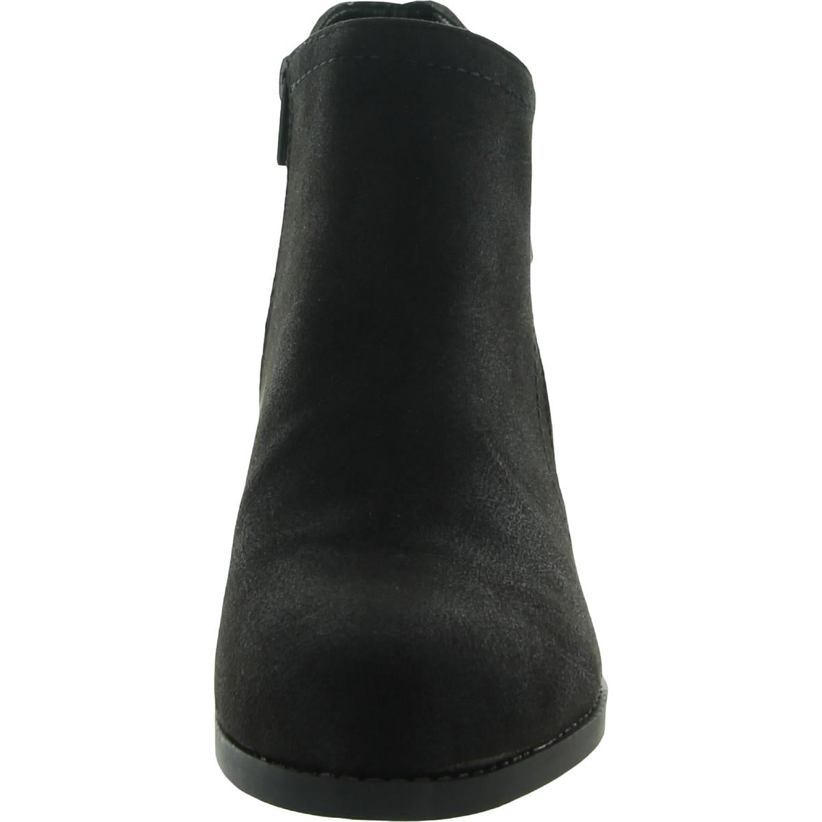 Bobbi Womens Solid Man Made Booties