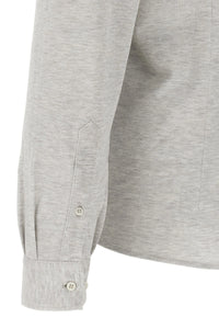 BRUNELLO CUCINELLI Brunello Cucinelli Men Piqué Cotton Shirt