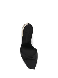 Giuseppe Zanotti Women Salamander Satin Mules Sandals