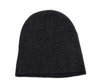 Gucci Gucci Unisex Dark Blue Wool Cashmere cotton Beanie Hat with Logo