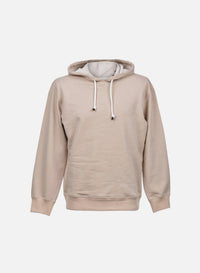 BRUNELLO CUCINELLI MEN'S HOODIE IN CLAY