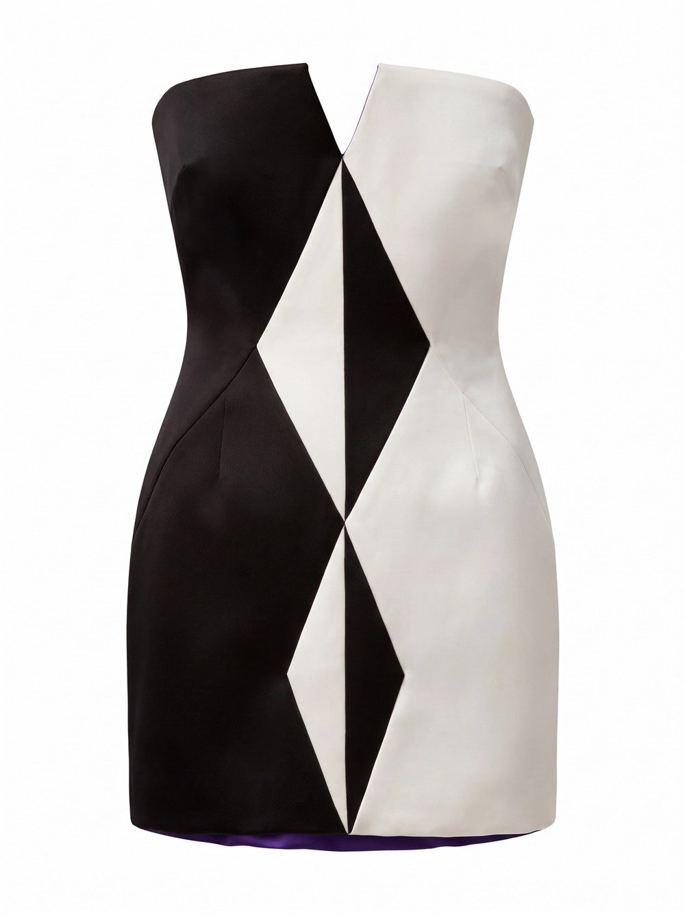 Versace Women Silk Duchesse Mini Dress