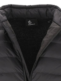 Moncler Grenoble Men Wool-Blend Zip-Up Padded Cardigan