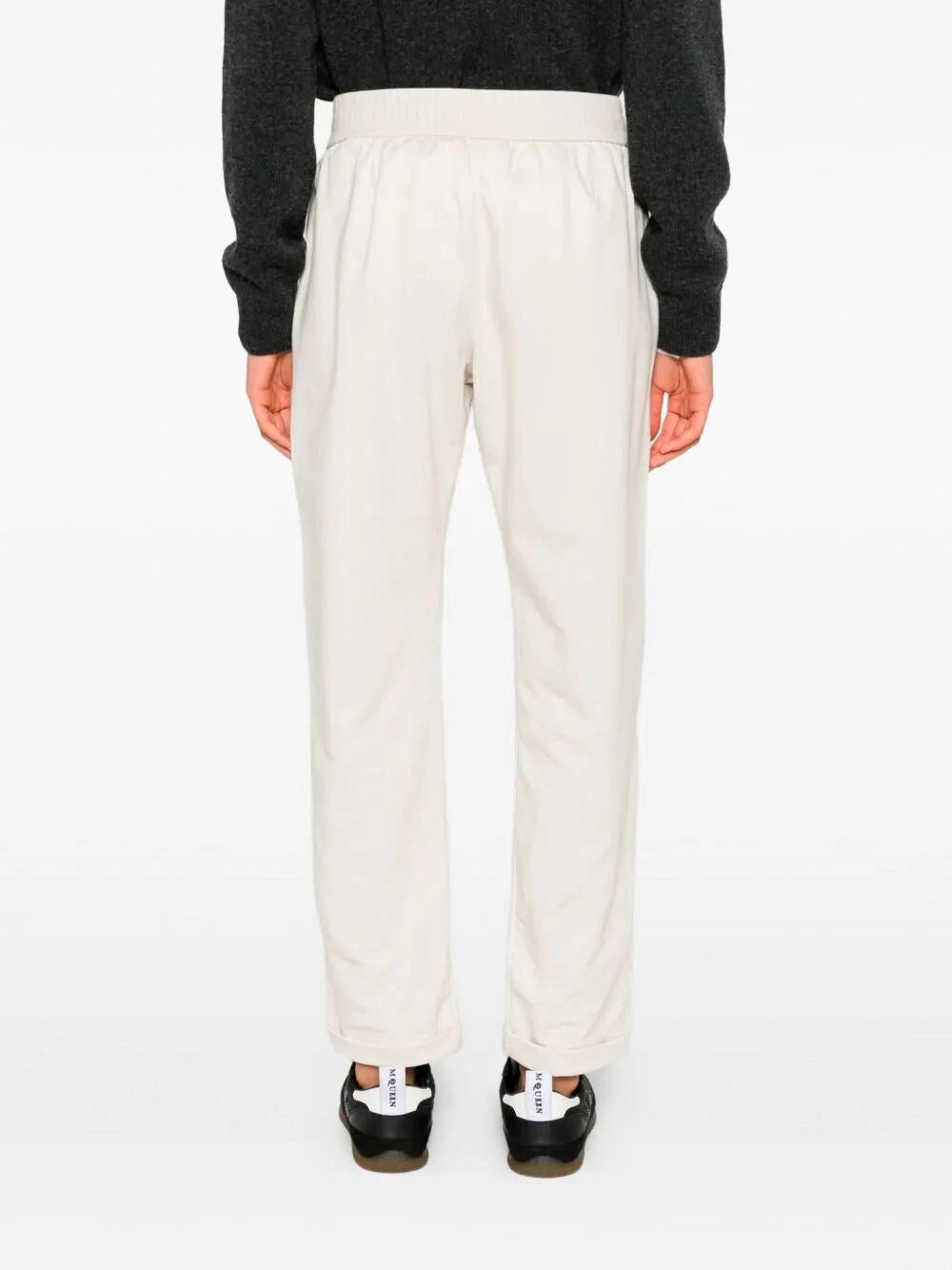 Brunello cucinelli Brunello Cucinelli Women Track Trousers Whit Monili