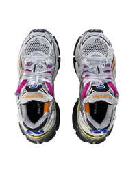 Balenciaga Runner Sneakers Distressed Design Women Multicolor