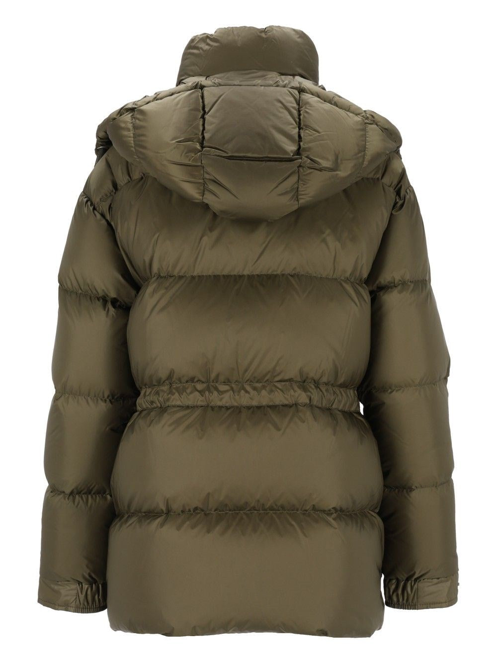 Moncler Moncler Women Sesie Hooded Midi Down Coat