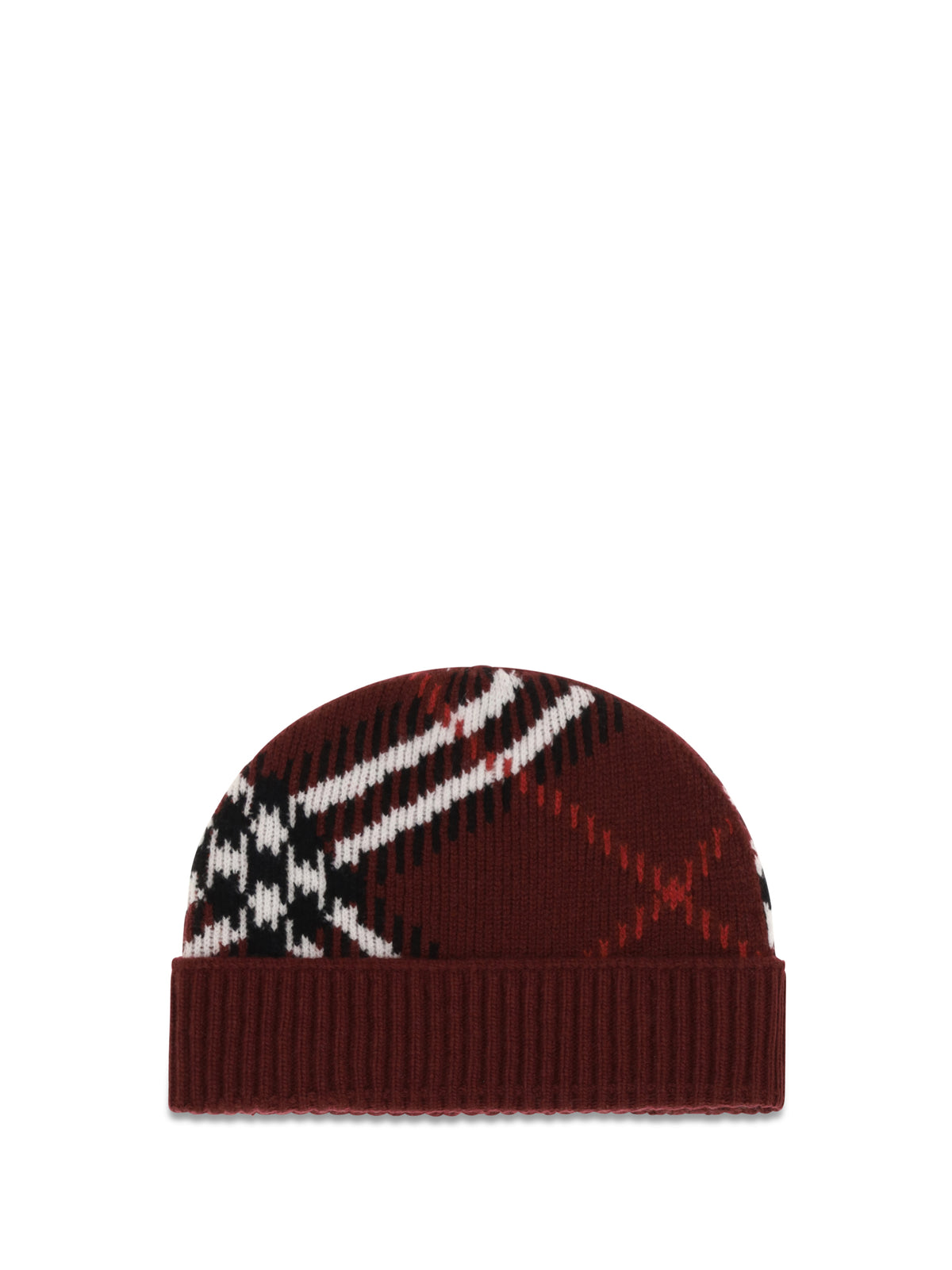 BURBERRY Burberry Women Cashmere Check Beanie