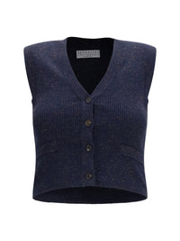 Brunello Cucinelli Women Sleeveless Cardigan