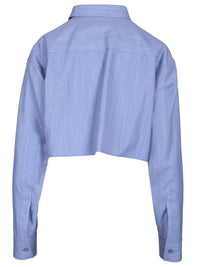 Balenciaga Women Cropped Shirt