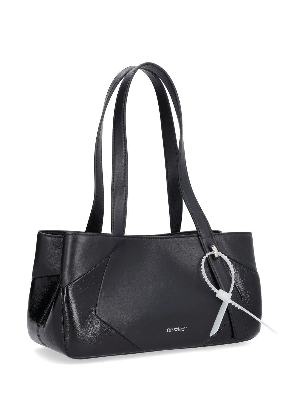 Off-white Off-White Women "Oyah East West" Leather Tote Bag