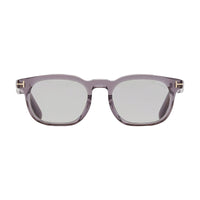 Tom Ford Sunglasses Square Full Rim, Shiny Grey Frame and Smoke Lens FT1122-D20A