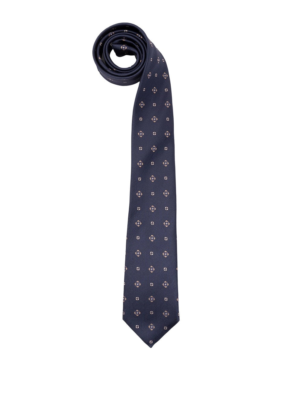 Saint Laurent Men Tie In Silk Jacquard