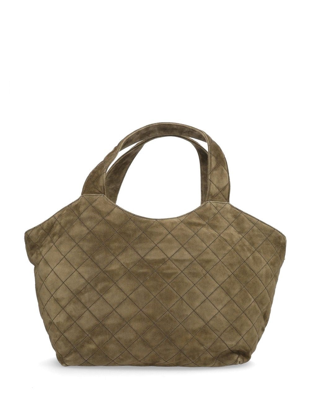 Saint Laurent Saint Laurent Women Medium Icare Bag In Quilted Suede