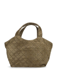Saint Laurent Saint Laurent Women Medium Icare Bag In Quilted Suede