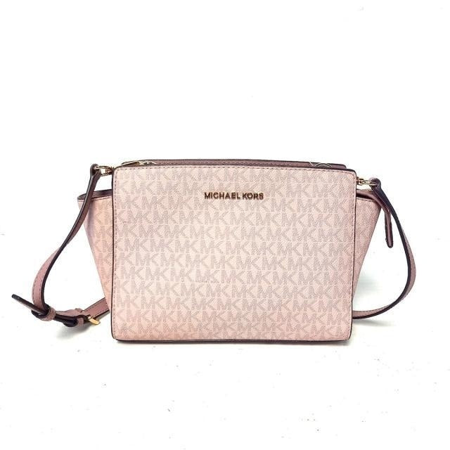 Michael Kors Selma Pink Medium Messenger Bag
