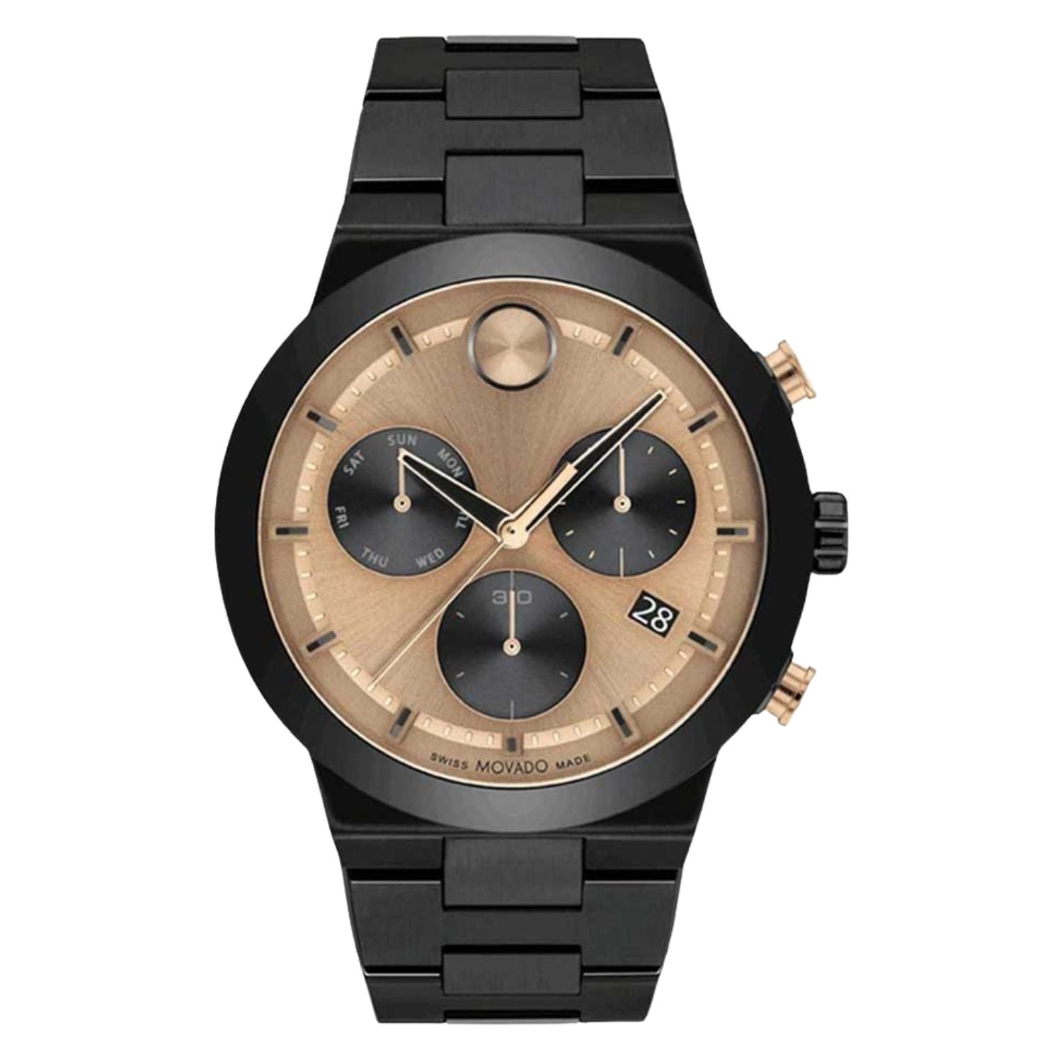 Movado Men's Fusion Brown Dial Watch - 3600897