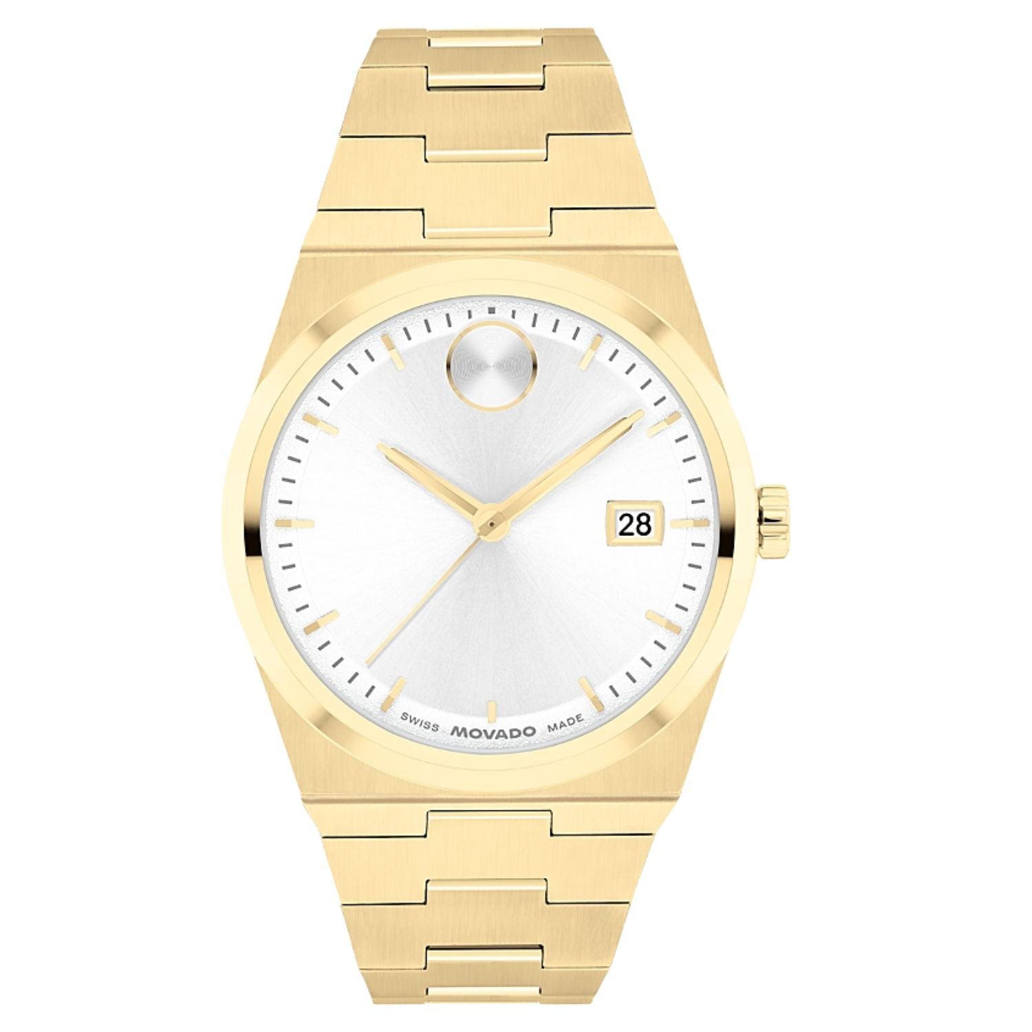 Movado Men's Bold Quest White Dial Watch - 3601187