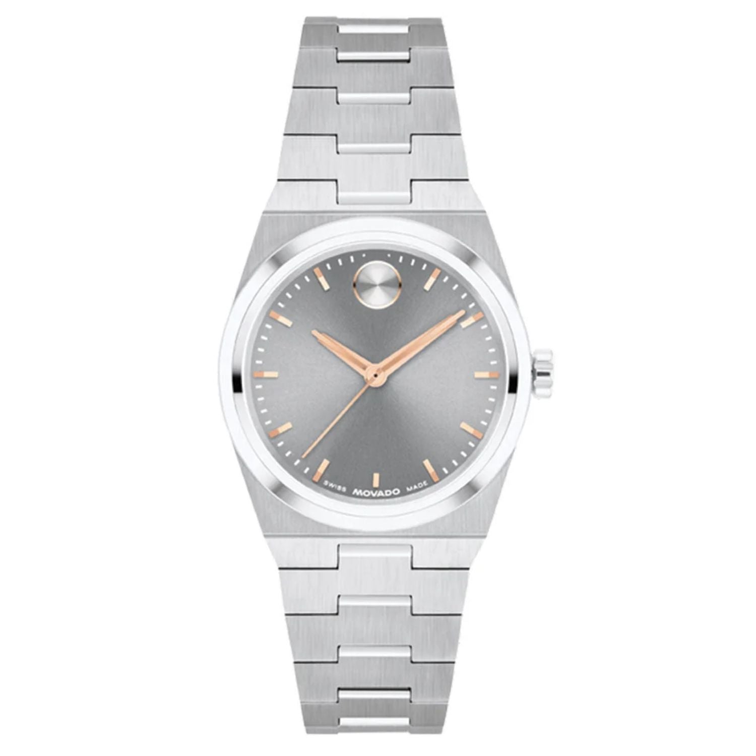 Movado Movado Women's Quest Grey Dial Watch - 3601290